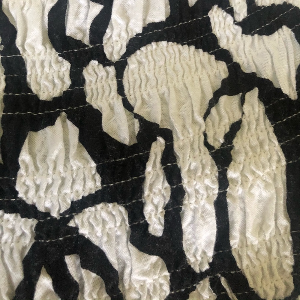 INC International Concepts Maxi Smocked Ruffle Dress - Picture 9 of 16